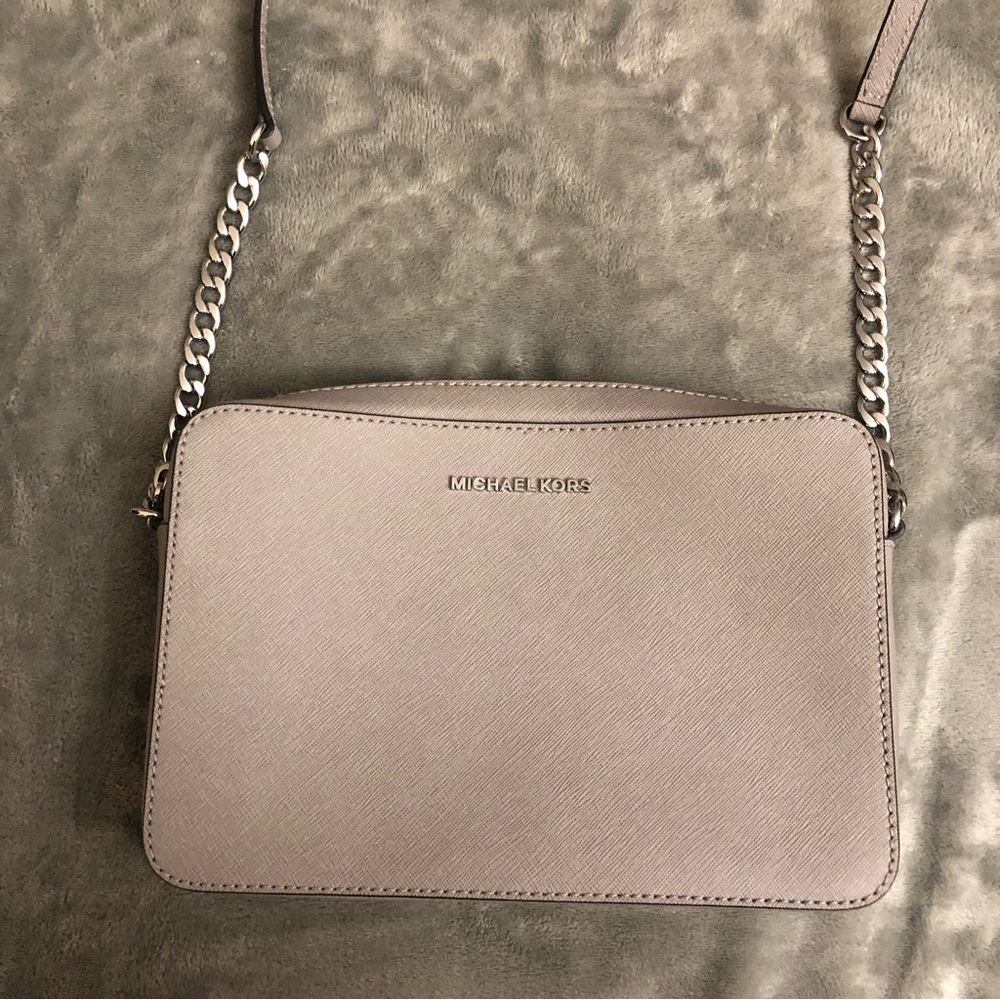 MICHAEL Michael Kors Leather Jet Set Crossbody